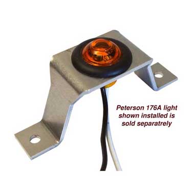 Peterson 176-092 Bracket, Dot Light, 3″ Mounting Centers, Poly Bag