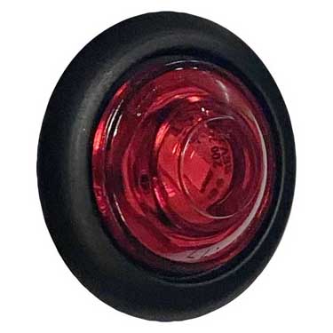 Peterson M177R Led Marker/ Clearance, Pc-Rated, Round, 0.75″, Red, Bulk Pack