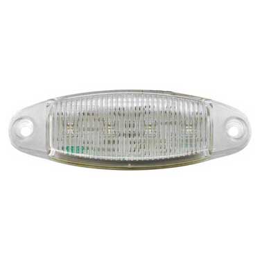 Peterson 178W-MV Led Dome/ Interior Light, Oblong, 4.75″ X 1.5″, Multi-Volt, White, Poly Bag