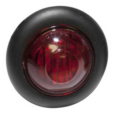 Peterson M181R-MV Led Marker/ Clearance, Pc-Rated, Round, 0.75″, Multi-Volt, Red, Bulk Pack
