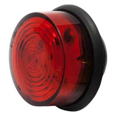 Peterson M286R-BT3 Led Marker/ Clearance, Pc-Rated Round, Dot Xl W/ Auxiliary Function.180 Bullets 1.375″, Red, Bulk Pack