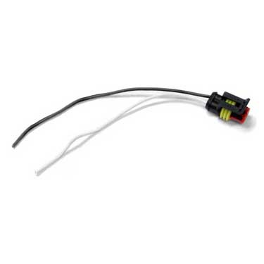 Peterson B192-493 Plug, 2 Wire Amp, W/ Blunt Cut Leads, Bulk Pack