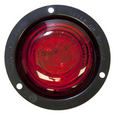 Peterson M207FR Led Marker/Clearance Pc-Rated, Round Amp W/ Flange 2.5″