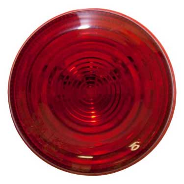 Peterson P207R-MV Led Marker/Clearance Pc-Rated, Round Amp 2.5″, Red, Multi-Volt