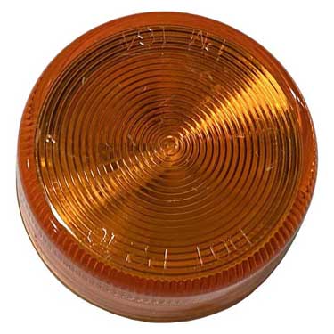 Peterson 198A Led Marker/ Clearance, P2, Round, 2″, Amber, Poly Bag