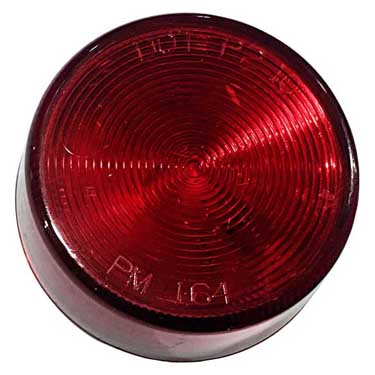 Peterson 198R Led Marker/ Clearance, P2, Round, 2″, Red, Poly Bag