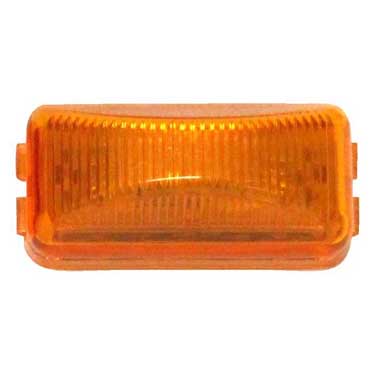 Peterson M203A Led Marker/ Clearance, Pc-Rated, Rectangular, 2.48″X1.2″, Amber, Bulk Pack