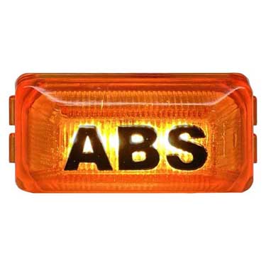 Peterson M203ABS Led Abs Malfunction Light, Rectangular 2.48″X1.2″, Bulk Pack