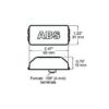 Peterson M203ABS Led Abs Malfunction Light, Rectangular 2.48″X1.2″, Bulk Pack