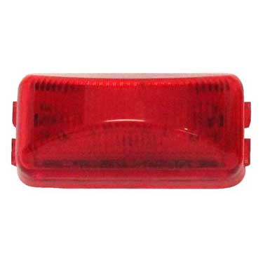 Peterson 203R Led Marker/ Clearance, Pc-Rated Rectangular, 2.48″X1.2″, Red, Poly Bag