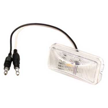 Peterson M250W-BT2 Led Utility, Single Diode, W/ .180 Bullets, 2.50″X1.21″, White, Bulk Pack