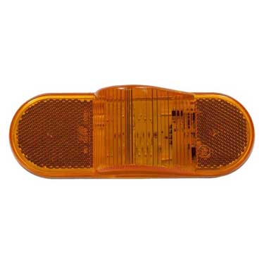 Peterson M351A Led Mid-Turn/ Side Marker, Oval, 6.50″X2.25″, Amber, Bulk Pack