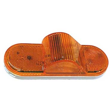 Peterson 356A Led Mid-Turn/ Side Marker, Oval, 6.5″X2.25″, Amber, Poly Bag