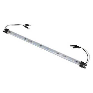 Peterson M358-4-BT2 Led Strip Light Dual Leads, W/ .180 Bullets, 18″Multi-Volt 1000 Lumen, White, Bulk Pack