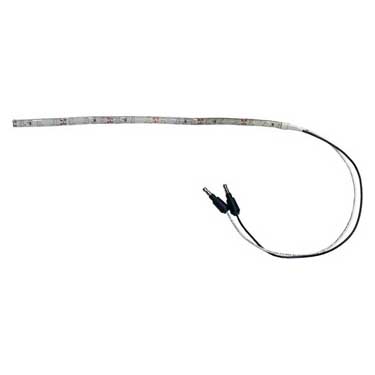 Peterson M362-1-BT2 Led White Strip Light, W/ 2 .180 Bullets 12″ Lead Wires One End, White, Bulk Pack