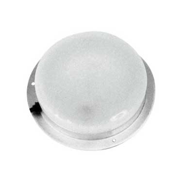 Peterson 389S Incandescent Dome Light, Aluminum, 6″X1.375″, White, Poly Bag