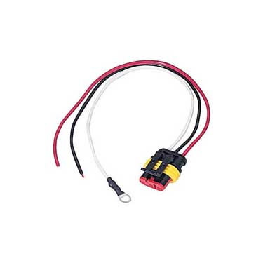 Peterson 417-49 Plug, Led 3-Wire, Stripped Lead/ Ring Terminal, Poly Bag