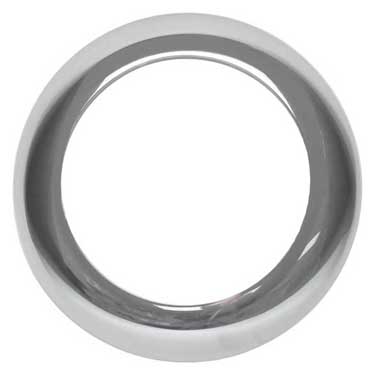 Peterson B418-10 Bezel, Chrome, Round, Decorative, 5.43″, Bulk Pack