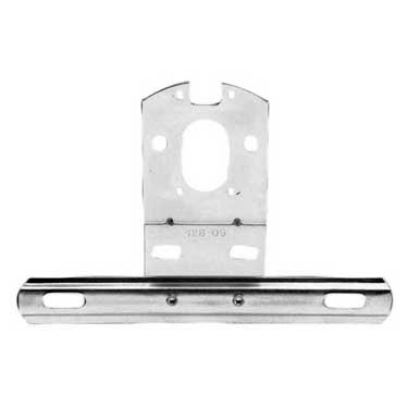 Peterson B428-09 License Bracket, Universal, Oblong, Steel, 8.50″X2.75″, Bulk Pack