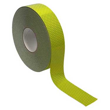 Peterson 470-1 Conspicuity Tape, Fluorescent Lime 150′ X2″ V98, Box