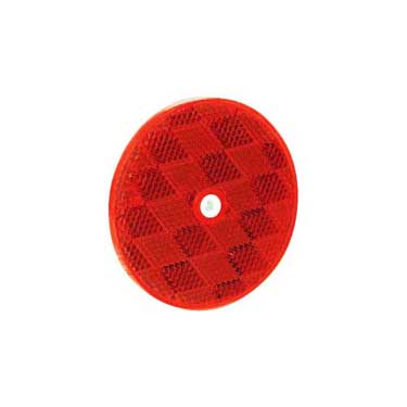 Peterson 476R Reflector, Center-Mount Round, 3.2″, 2 Per Poly Bag