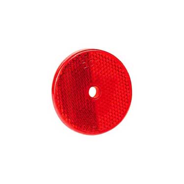 Peterson 477R Reflector, Center-Mount Round, 2.375″, 2 Per Poly Bag