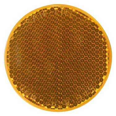 Peterson 481A Reflector, Quick-Mount Round, 2.375″, 2 Per Poly Bag