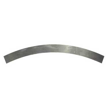 Peterson B486W Conspicuity Tape, White, Curved, 2″ X 24″