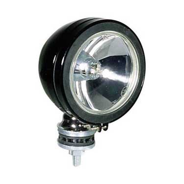 Peterson V530 Halogen, Off-Road Light, Round, Black, 6″, White, Viz Pack