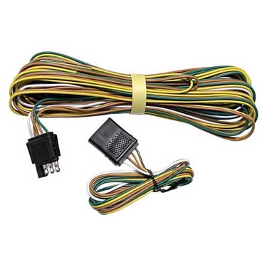 Peterson V5425Y Harness, Split Trailer Kit, 25Ft, Viz Pack