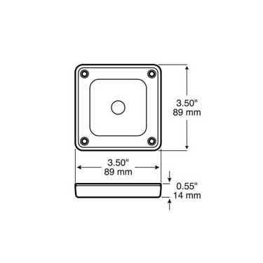 Peterson 5600 Timer Box, Switch, Square, Surface Mount, 3.5″X3.5″, Bulk Pack