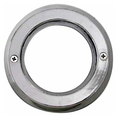 Peterson V7005 Bezel, Round, Chrome, Decorative, 2″, Viz Pack