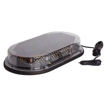 Peterson 752A Led Strobing Low-Profile Mini Light Bar Oval, Permanent-Mount 17.09″X9.37″, Box