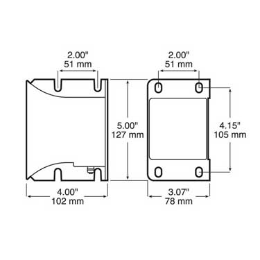 Peterson 784 Back-Up Alarm, 112 Decibels, 5″X3.07″, Box