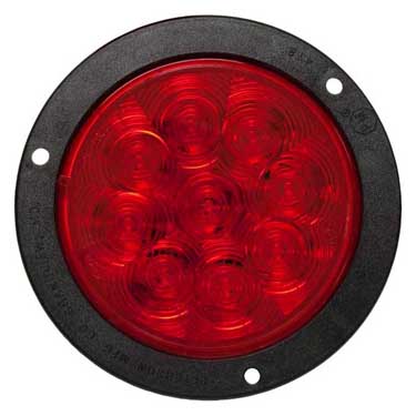 Peterson 824KR-9 Led Stop & Tail Kit, Red, Poly Bag