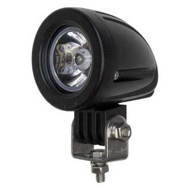 Peterson 901-MV Led Work Light, Round, Mini, Pedestal-Mount, 700 Lumen 2″ Multi-Volt, White, Box