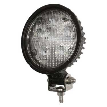Peterson 911-MV Led Work Light, Round, Pedestal Mount, 1000 Lumen 4″ Multi-Volt, White, Poly Bag