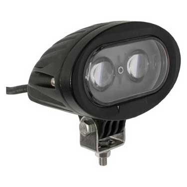 Peterson 920B-MV Led Work Light, Oval Blue Multi-Volt, White, Box