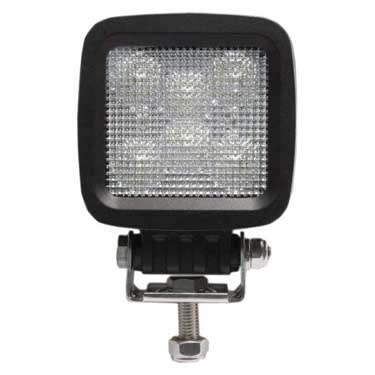 Peterson 928-MV Led Work Light, Square, Pedestal-Mount, 2520 Lumen N, 3.75″X3.75″Multi-Volt, White, Box