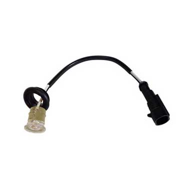 Peterson M291C-AMP Led License Light, W/ Amp Shroud 0.75″, White, Bulk Pack