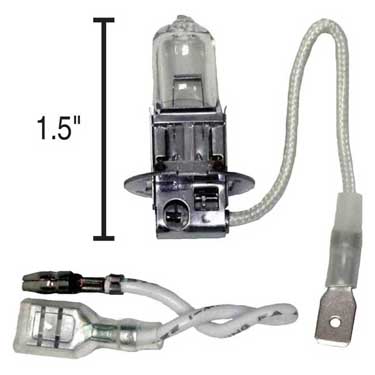 Peterson VH550 Halogen, Replacement Bulb, 55-Watt, Viz Pack