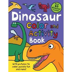 Paradise Clay MPS035 Dinosaur: Color and Activity Book - Book
