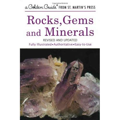 Paradise Clay MPS136 Rocks, Gems and Minerals (Golden Guide) - Book