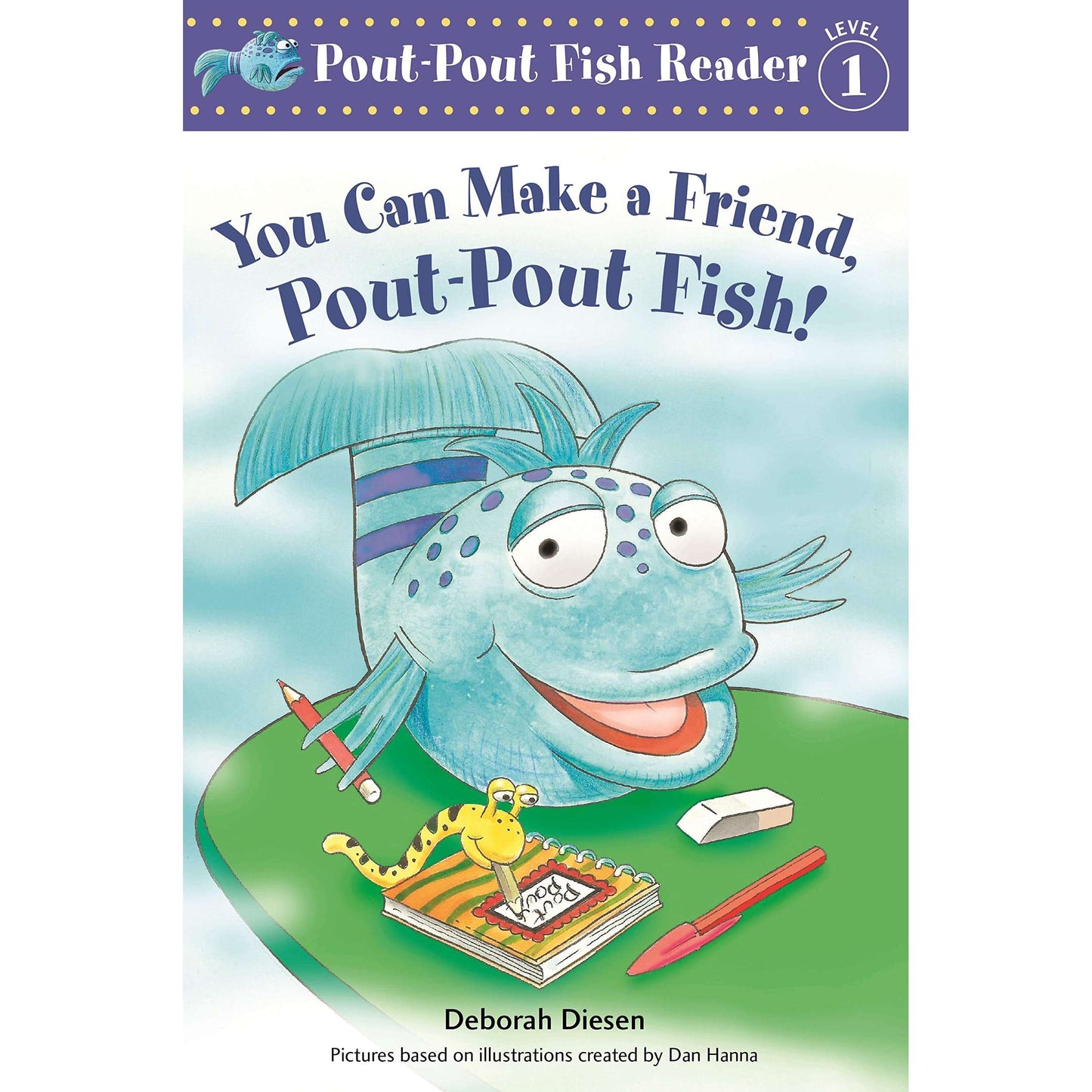 Paradise Clay MPS213 You Can Make a Friend, Pout-Pout Fish! - Book