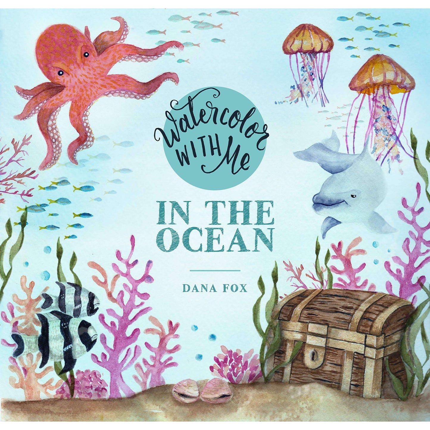 Paradise Clay MPS237 Watercolor with Me: In the Ocean - Book