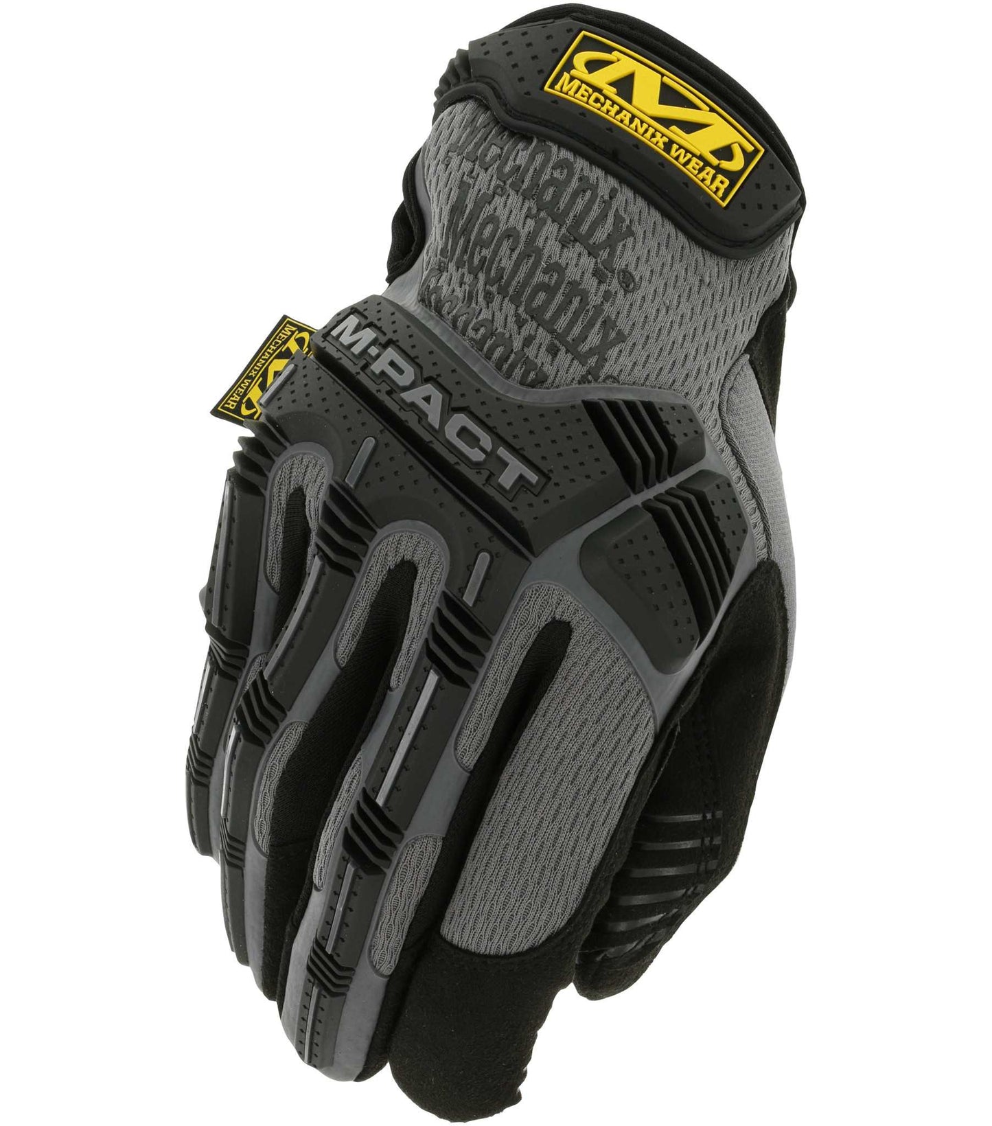 Mechanix Wear MPT-08-008 M-Pact® Grey Impact Resistant Work Gloves, Size-S