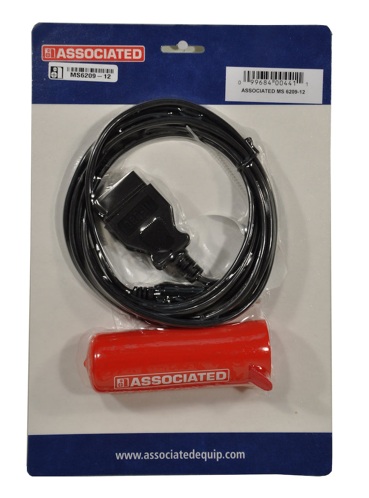 Associated Equipment MS6209-12 5 Amp Memory Saver 12Ft. Cable, Odbll