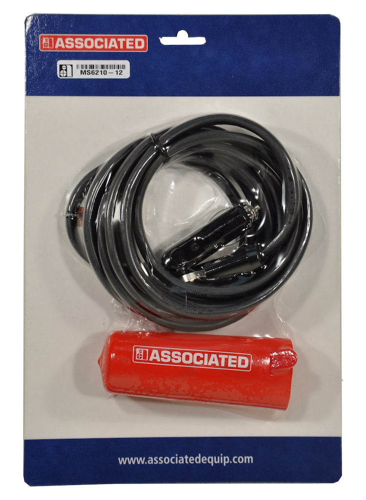 Associated Equipment MS6210-12 15 Amp Memory Saver 12Ft. Cable, Male To Male Cig Adapter