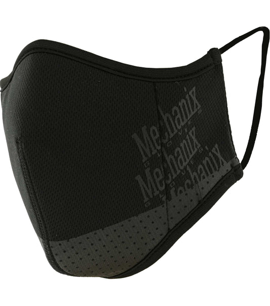 Mechanix Wear MSK-55-500 Black Reusable Face Mask Face Mask, Size-M