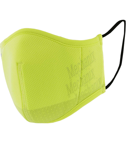 Mechanix Wear MSK-91-500 Hi-Viz Reusable Face Mask Face Mask, Size-M